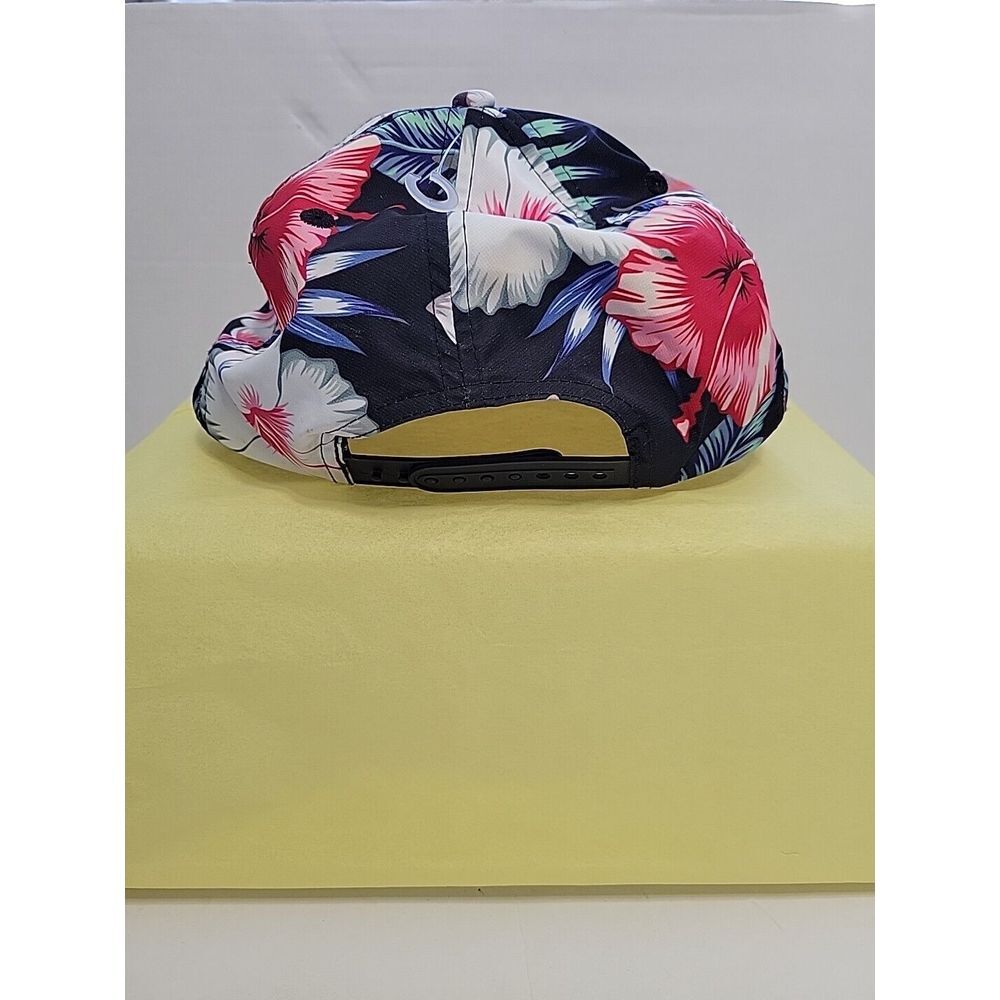 Truly Hard Seltzer Adjustable Snapback Floral Print Baseball Trucker Hat Cap - Picture 3 of 4